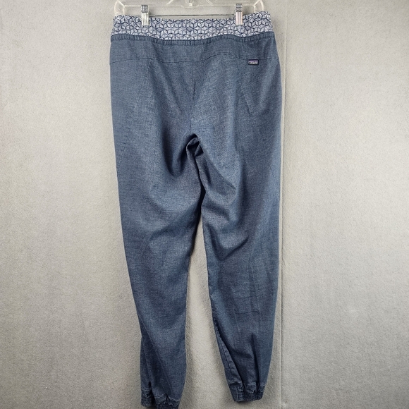 Patagonia Worn Wear Pants Bluish Color Drawstring Skinny Front Pockets - Picture 4 of 11